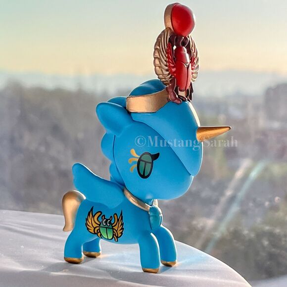 Tokidoki Lucky Unicorno Lucky Scarab Beetle Egyptian Gem with Box and Sticker - Picture 1 of 7